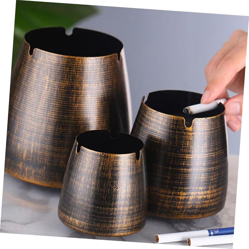 Vintage Smokeless Ashtray Holder Retro Home Desktop Wear Resistant - Image 3